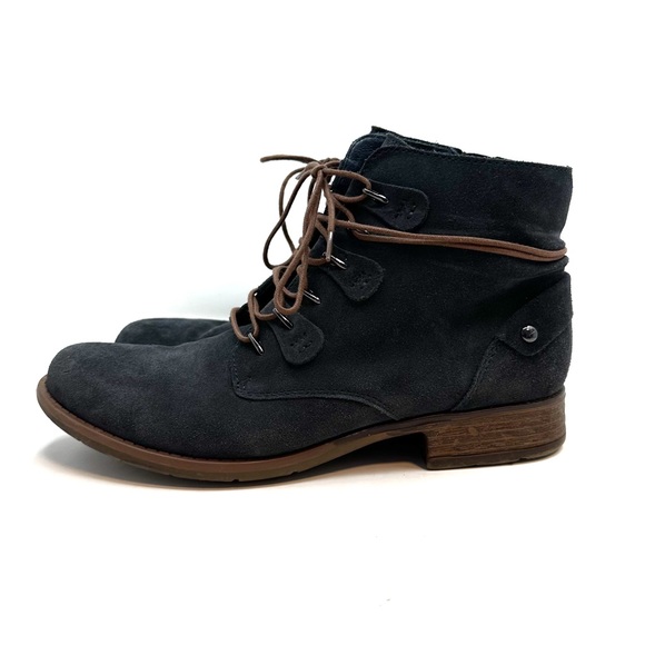 Earth | Boone Navy Suede Ankle Boot Size 9.5 - Picture 4 of 11